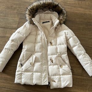Lauren Ralph Lauren, down puffer jacket.